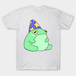 Chubby frog wizard T-Shirt